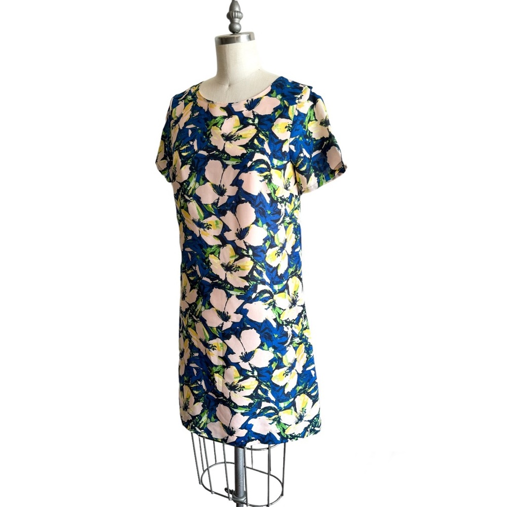 J. Crew Floral Mini Shift Dress